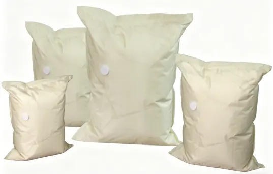 Woven-Laminated Vacuum Compression Bag (Yellow, Round Valve, Unprinted)