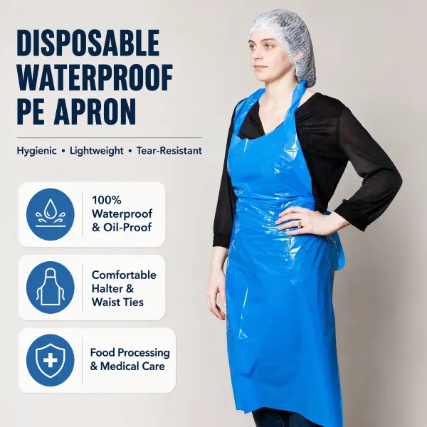 Disposable Waterproof PE Apron
