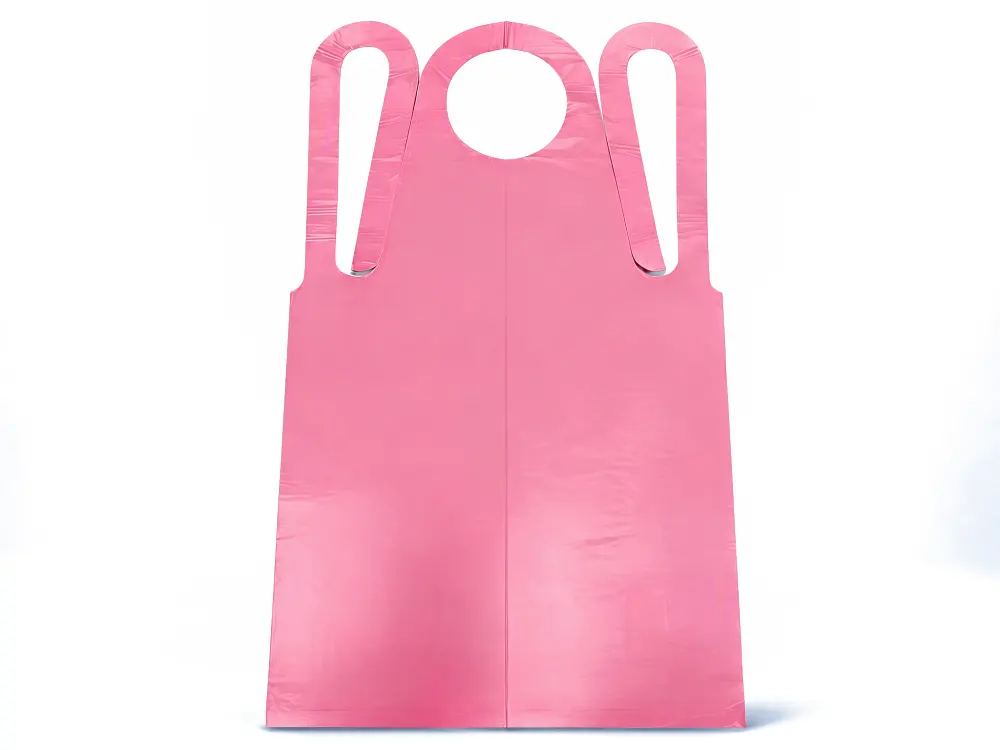 Disposable PE Apron with Extra-Long Ties