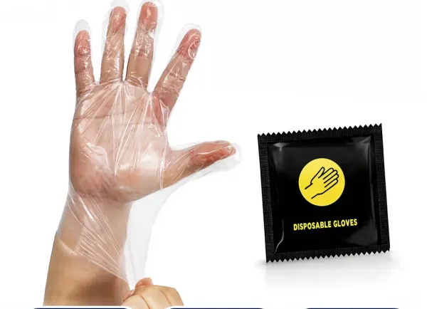 Individually Packaged PE Gloves